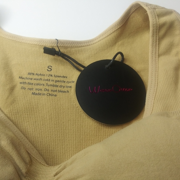 WOMAN OCEAN Cami Shaper Built In Padded Bra Top - Picture 3 of 3